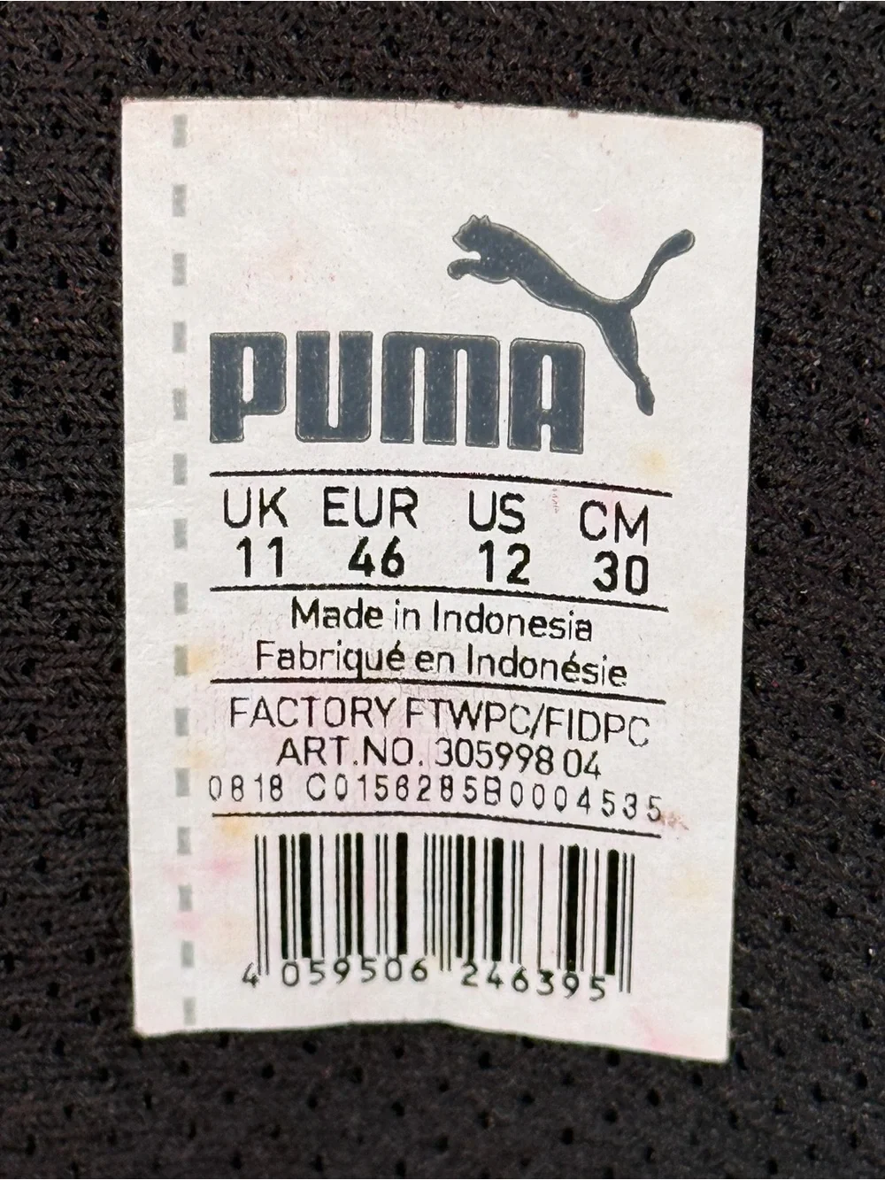 PUMA FERRARI DRIVING LEATHER SHOES MENS SZ 12 Good Condition